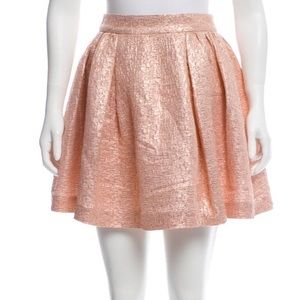 Kate Spade Metallic Mini Skirt.